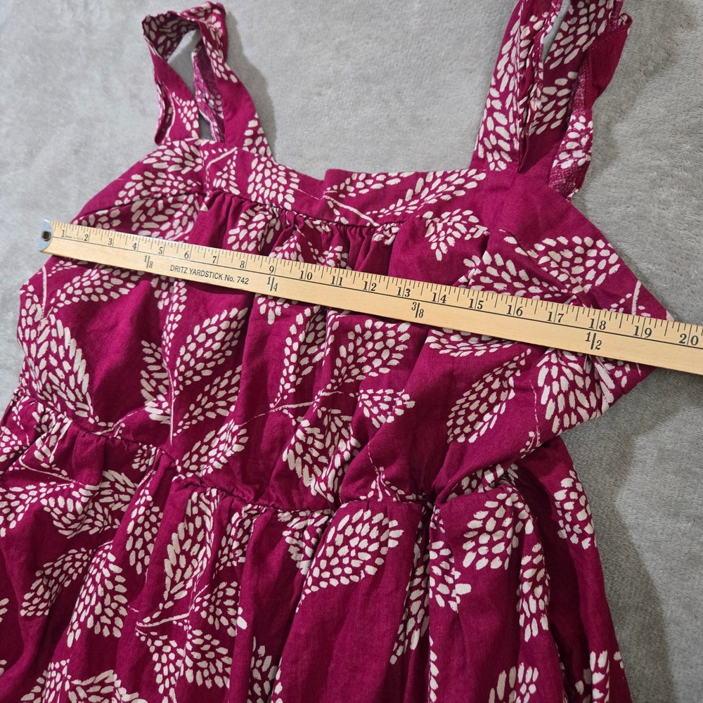 Belle Isle by Torrid Linen Blend Maxi Dress Size 3X Tiered Smocked Euro Summer - Picture 10 of 12